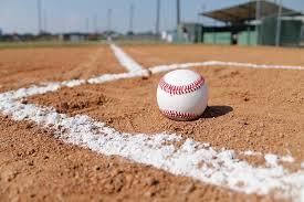 baseball on ground